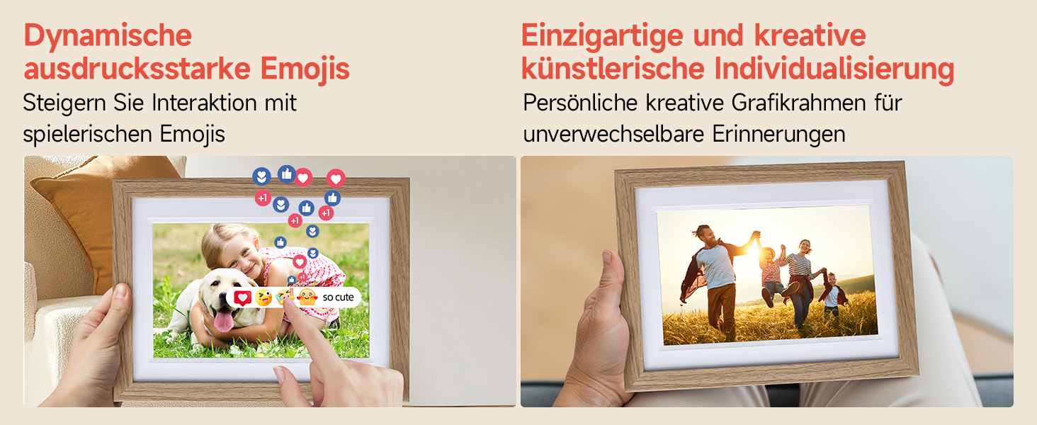 Роллеї Smart Frame WiFi 1010: Цифровий фоторубіж з Wi-Fi, 10,1