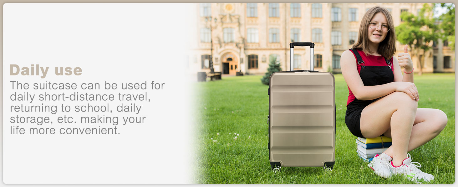 Валіза-тележка KONO, ручна поклажа, сіра (55x35x22 см) з TSA-замком та подвійними колесами