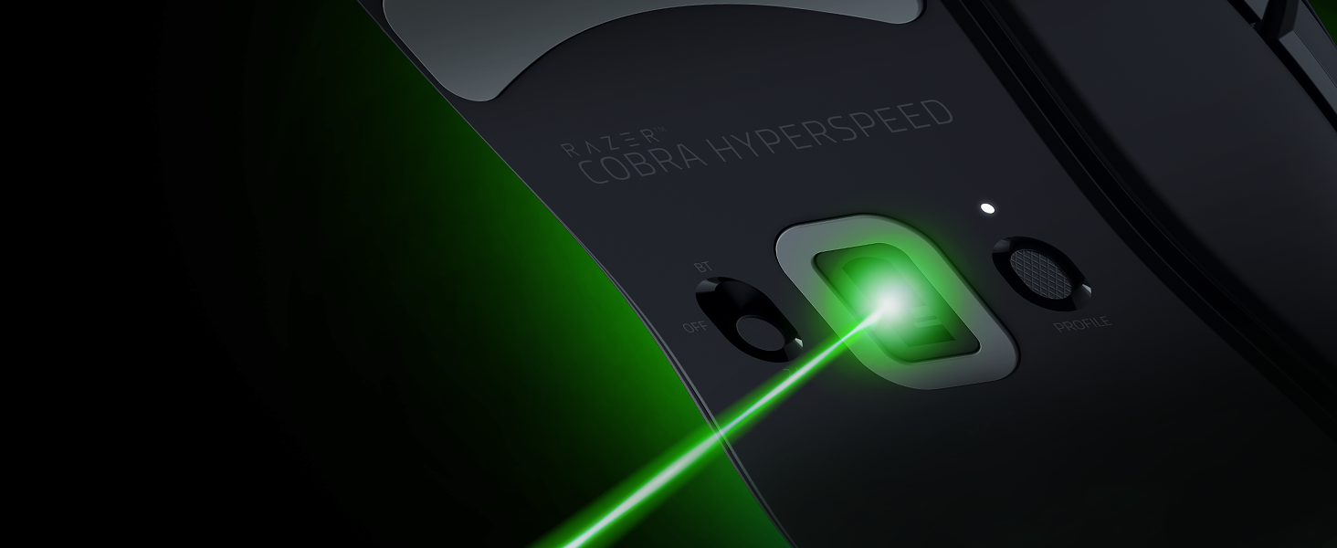 Ігрова миша Razer Cobra HyperSpeed: легка дротова миша з Chroma RGB, оптичними перемикачами 3-го покоління, вагою 57 г, чорна