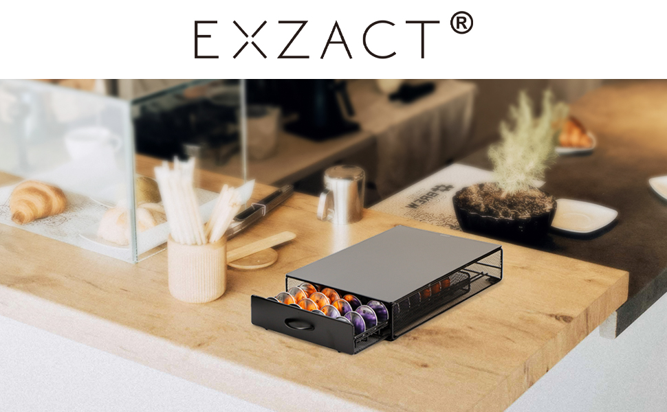 Стійка для капсул кави Exzact сумісна з Vertuo та Vertuoline (24/40 шт.)