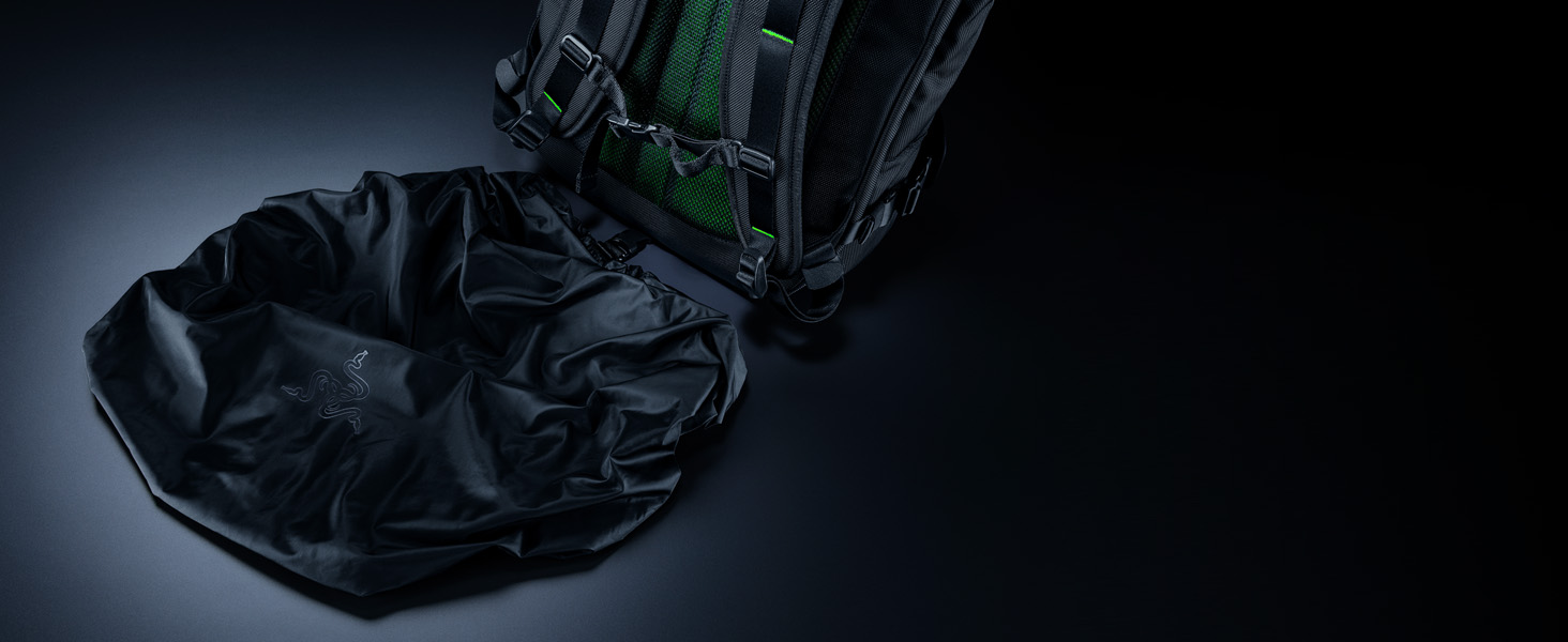 Ігровий рюкзак Razer Rogue V3 для ноутбука до 17.3 дюймів, зносостійкий поліестер, чорний/Chroma