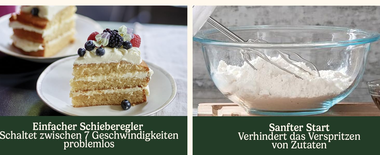 Електричний ручний міксер Cuisinart Power Advantage 7-Speed, сріблястий | 200W, з набором насадок та кейсом