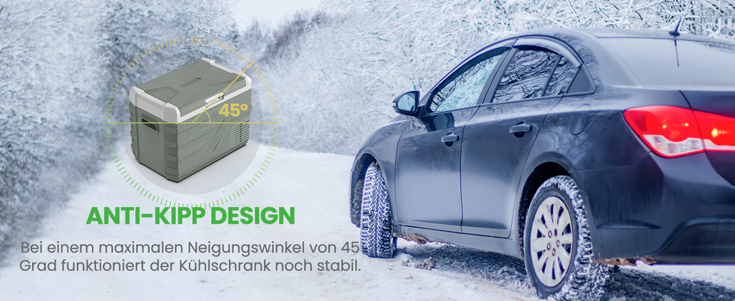 Автохолодильник Alpicool 35L компресорний 12/230V: для авто, кемпінгу, риболовлі -20°C