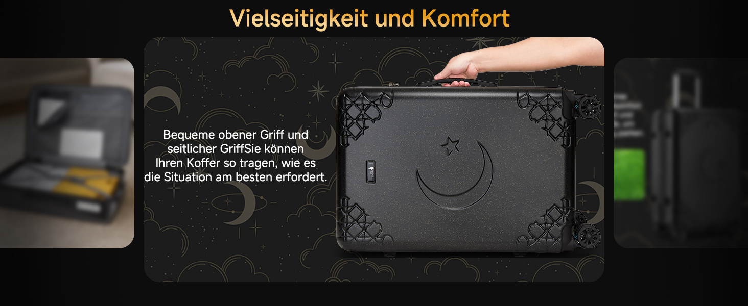 Набір валіз Sea Choice 3 шт. з жорстким корпусом, розширюваний, легкий, з TSA замком, бежевий
