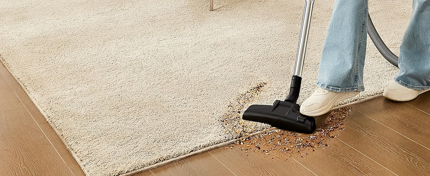 Пылесос Eureka WhirlWind без мешка, потужний, компактний та легкий, для твердих підлог та килимів, HEPA-фільтр, радіус дії 8м, 700W, об'єм 1,5л, блакитний