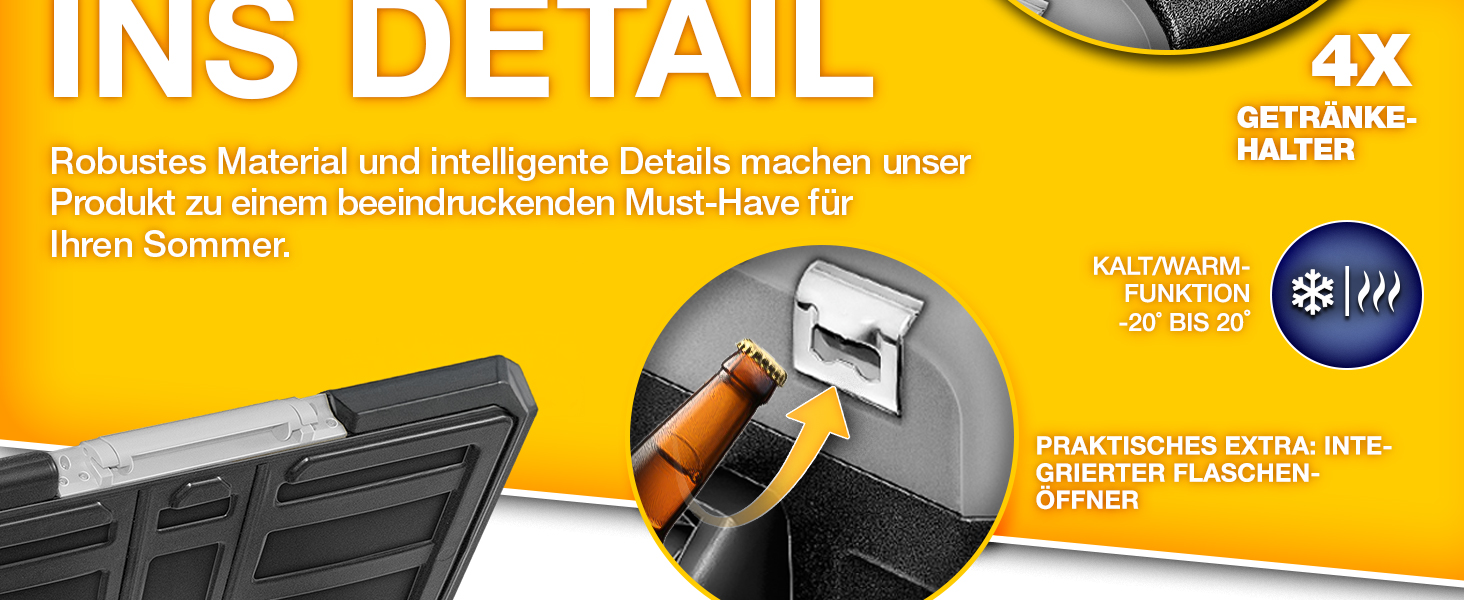 Автомобільний холодильник Tillvex Kompressor 40/50 л електричний з Wi-Fi та охолодженням до -20°C для авто, вантажівок, кемпінгу (12/24V, 230V, з акумулятором, чорний)