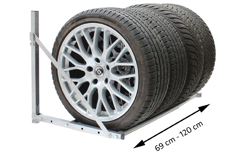 Трутсхольм - стійка для шин, розширювана, на 4 шини, для зберігання коліс