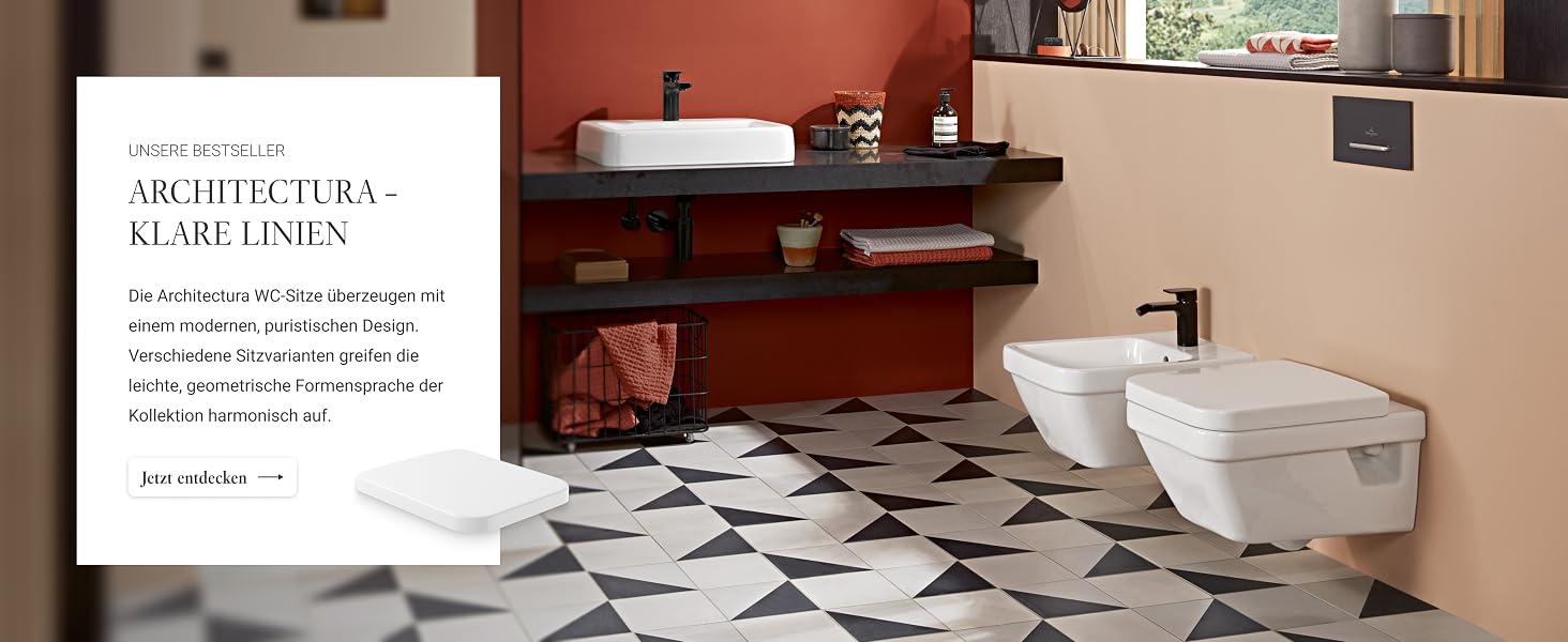 Сидіння для унітаза Villeroy & Boch Architectura D-подібне, біле глянцеве, з мікроліфтом (SoftClose), знімне, термостійкий дуропласт, оригінальна запчастина 98M9C101