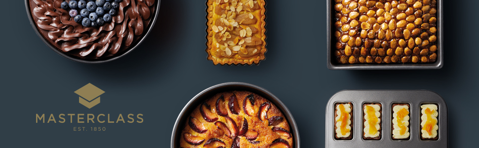 Форма для випікання хліба MasterClass 900г з антипригарним покриттям PTFE, PFOA та BPA-free, з вуглецевої сталі 1 мм, 23x13 см, з захисним чохлом, сіра