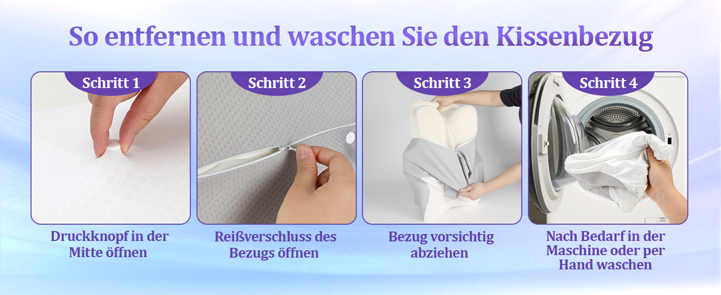 Подушка для шиї з Memory Foam - ортопедична подушка для сну, бічних, спинних та тих, хто спить на животі. Підтримка шиї, ергономічна подушка