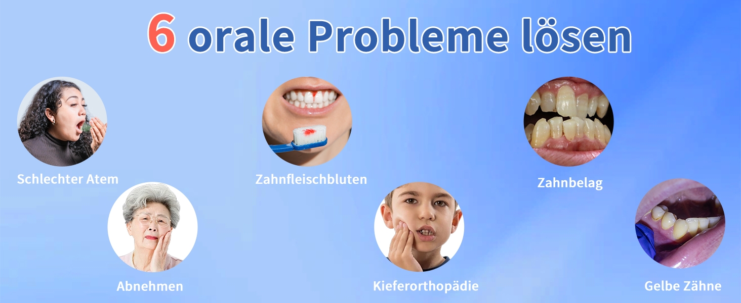 Електрична ірigator для порожнини рота VITCOCO бездротовий, 350 мл, 12 режимів, 5 насадок, чорний
