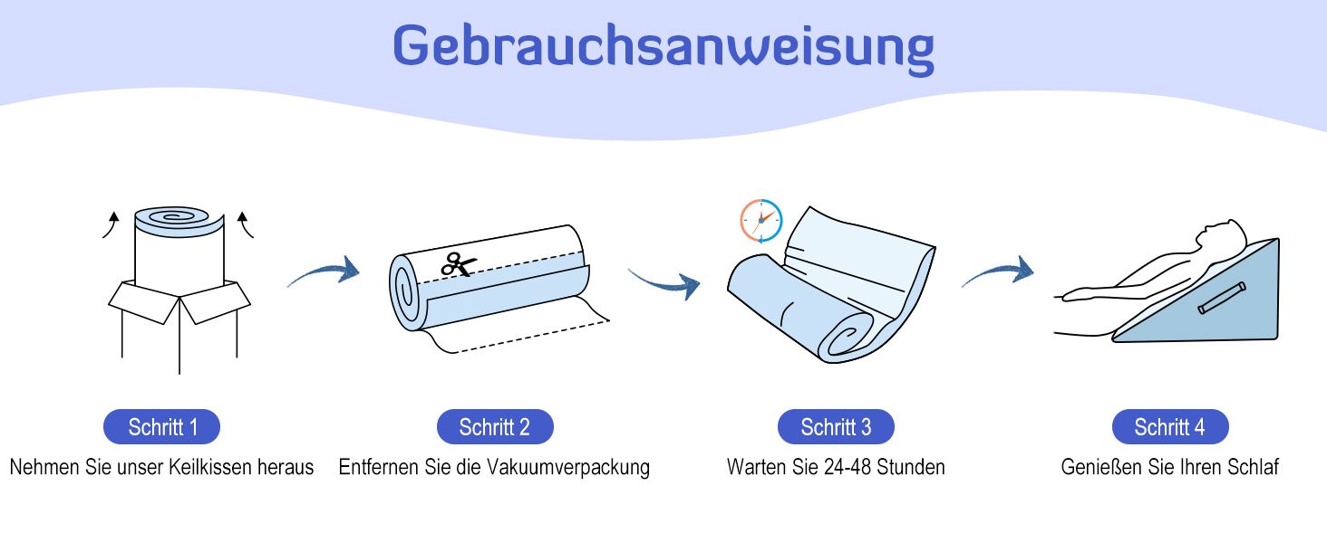 Регульована ортопедична подушка-клин з валком для шиї, подушка для читання та підтримки спини з пінополіуретану високої щільності для ліжка та дивана