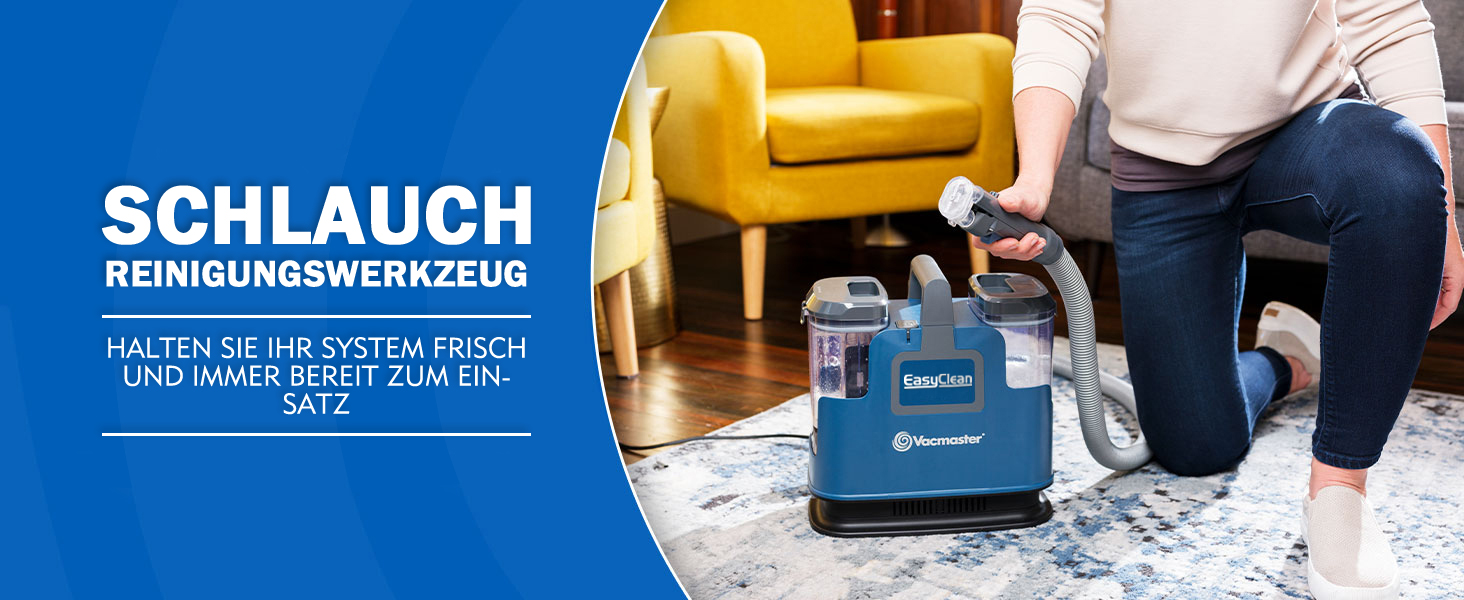 Vacmaster 500W Вакумний пилосос для чищення килимів та м'яких меблів, 17kPa, для дому та автомобіля, SCB0501