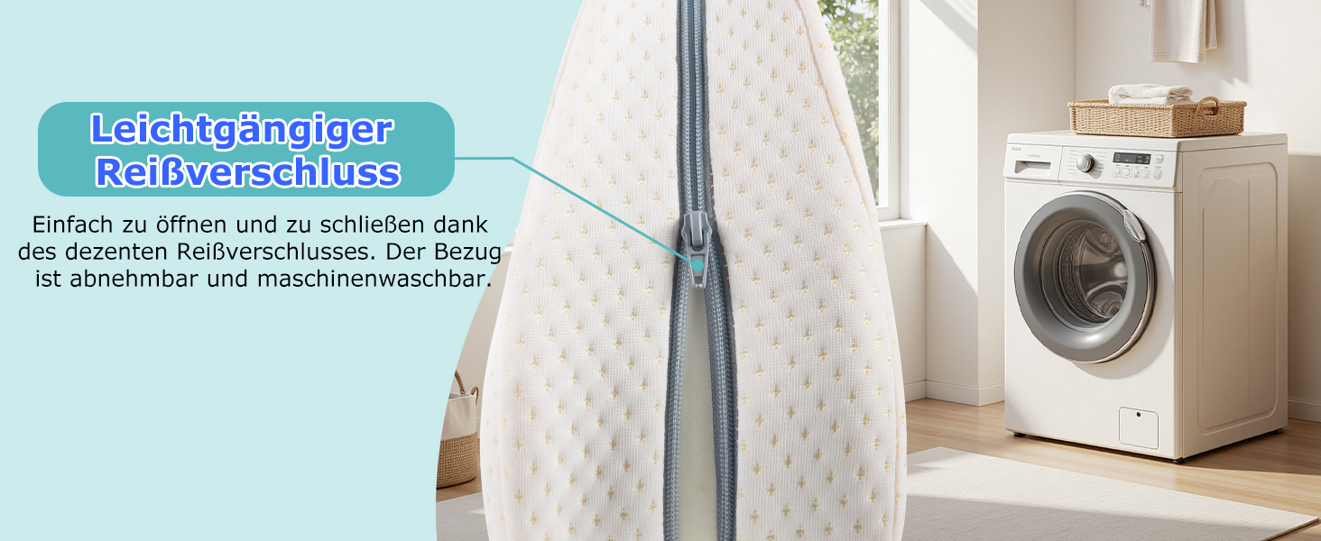 Подушка для ніг та стегон Dioxide для тих, хто спить на боці, з memory foam. Підтримка ніг, колін, стегон, спини та для вагітних. Білий колір.