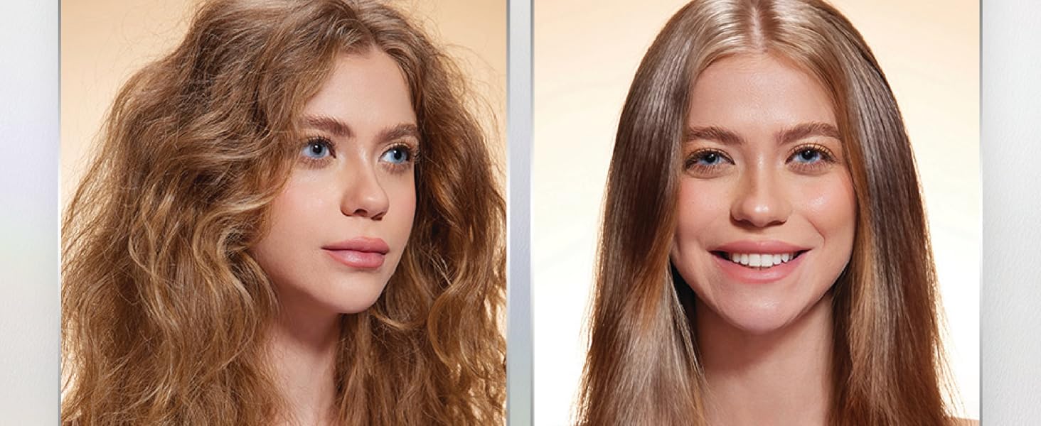 SHEGLAM 3D-іонна вирівнювальна щітка з 24К золотими пластинами, анти-опіковий захист, швидкий нагрів за 60с, автовимкнення для гладкого та шовковистого волосся