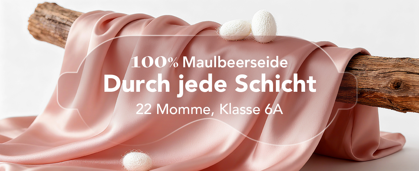 Маска для сну LitBear з шовку для тих, хто спить на боці, 100% шовк 22 momme 6A тутового шовку, повна світлонепроникність, для жінок та чоловіків, з косметичкою та гумкою для волосся, колір рожевий