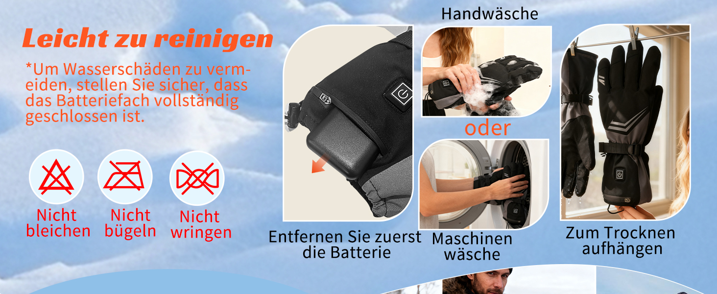 Електричні гріючі рукавички з акумулятором 7500mAh, OUTJUT для лижного спорту, чоловічі та жіночі, 3 режими нагріву, водонепроникні, з підтримкою сенсорного екрану, зимові рукавички, подарунок на Новий рік, розмір XL