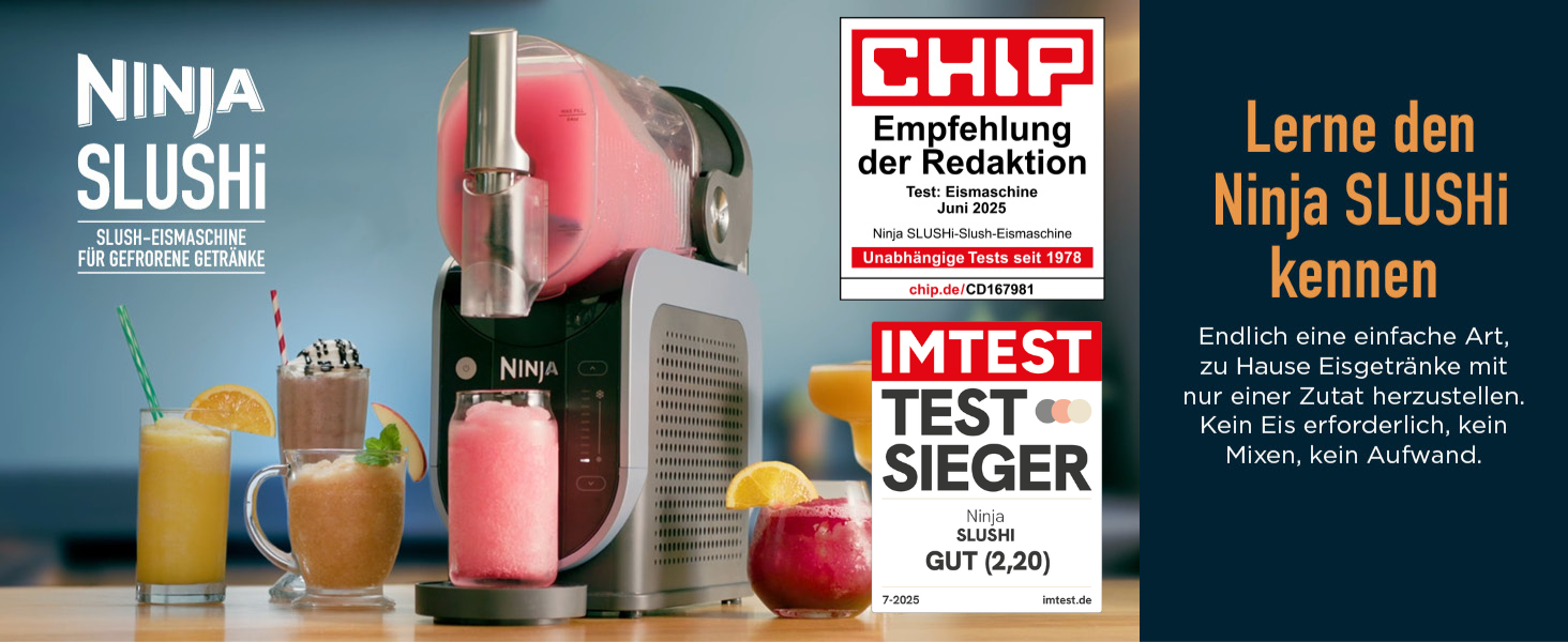 Машина для приготування смузі Ninja SLUSHi, рожева, 1.9 л, FS301EUPK