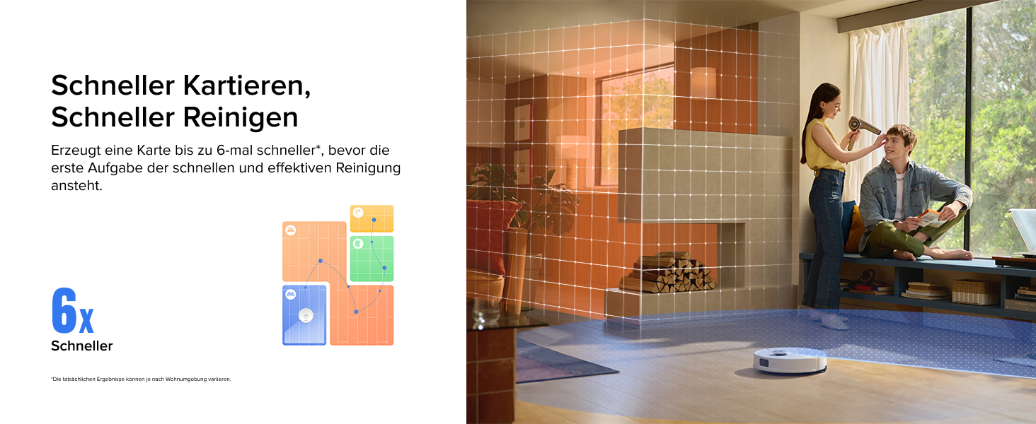 Робот-пилосос Roborock Q7 L5 з системою Dual Anti-Tangle, потужність всмоктування 8000 Па, точна навігація та зони No-Go, білий