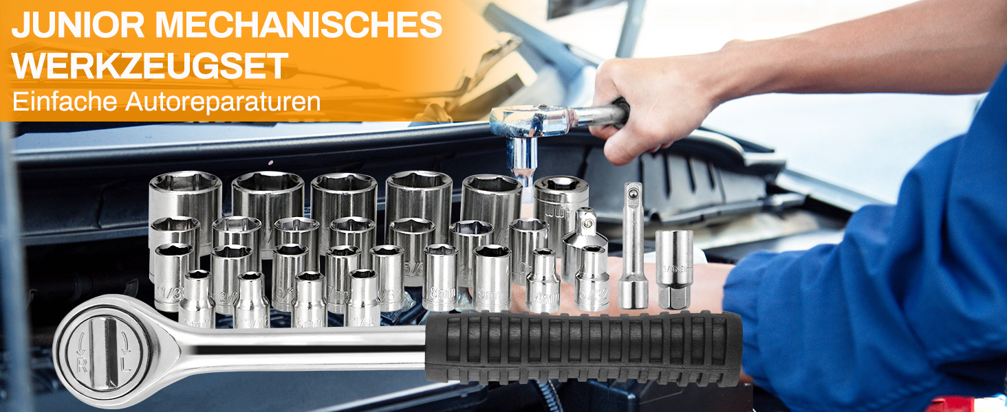 Набір інструментів 95 предметів у пластиковому кейсі Werkzeugkoffer: викрутки, головки, тріскачки для дому, авто, гаража (жовтий)