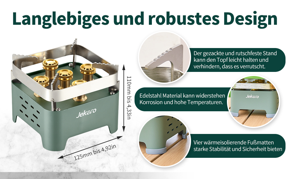 Газовий намет 9000W для кемпінгу, похідний, з нержавіючої сталі, для бутанових картриджів MFS-1a, для пікніків, трекінгу, хайкінгу, з кейсом, зелений