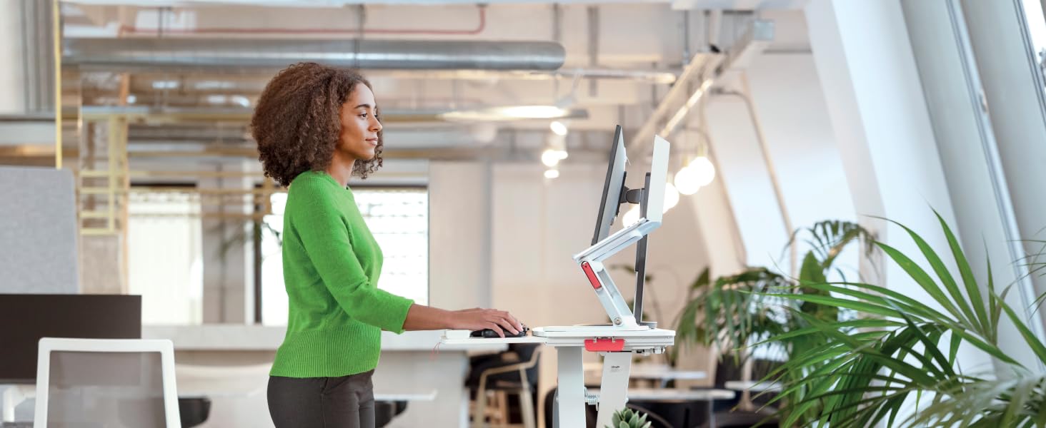 Підставка для ніг Leitz Ergo Cosy, регульована, сіра, 53710089 - для офісу та дому, зменшує біль у спині та плечах