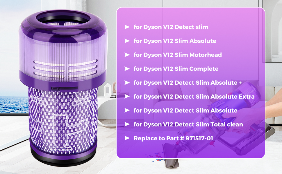 Фільтри Smyidel 92341301 для пилососа Dyson DC39 2 шт