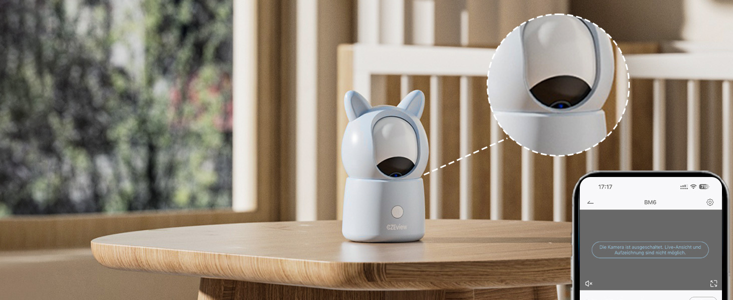 Відеоняня з камерою 2.5K та 5.5