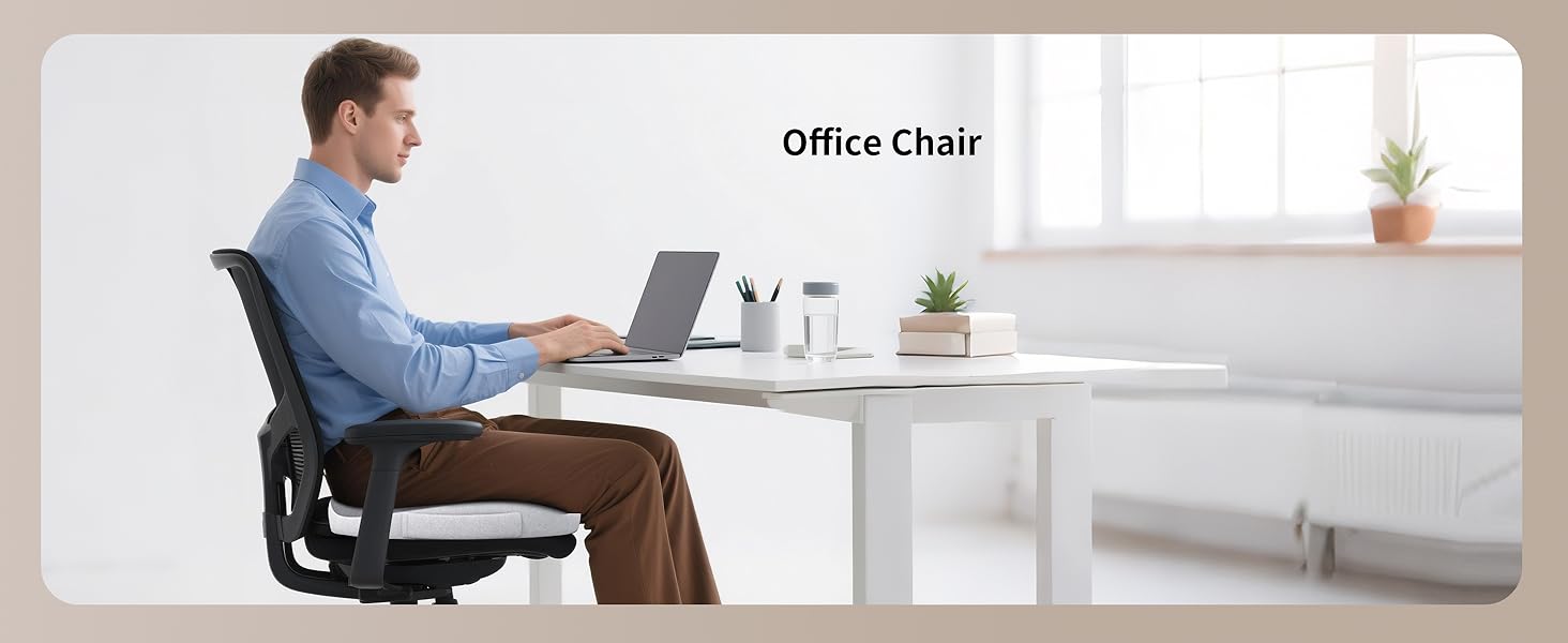 Ортопедична подушка-кільце з ефектом пам'яті Memory Foam для копчика та копчик-підтримки, пом'якшення болю при геморої, ішіасі, вагітності та післяопераційному відновленні (сіра)