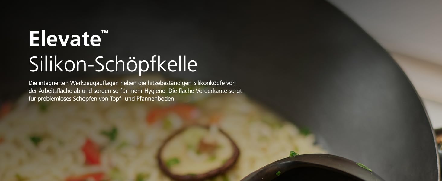 Набір кухонних аксесуарів Joseph Joseph Elevate (5 шт.) з силікону, BPA-free, стійкий до нагрівання, з антипригарним покриттям, з нержавіючої сталі