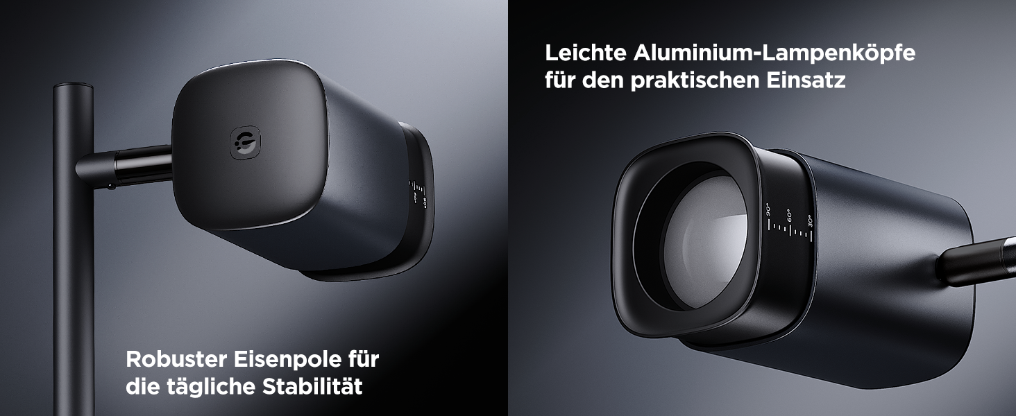 Світлодіодна підлогова лампа Govee 3-Flammen RGBWW, Matter, 1500lm, сумісна з Alexa, 64+ сцени, синхронізація з музикою, 157см, чорна для вітальні, спальні, кабінету