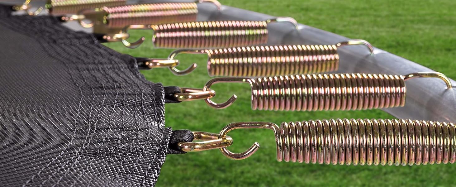 Батут Kinetic Sports 'Ultimate Pro' Ø 305 см для дітей з драбиною та захисною сіткою - чорно-неоново-зелений