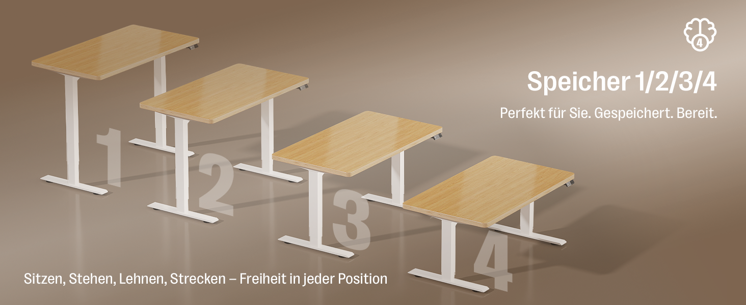 Регульований стіл MAIDeSITe S2 Pro (160x80 см) - електричний, з підняттям, чорний каркас, білий стіл, 160 кг, з захистом від зіткнень