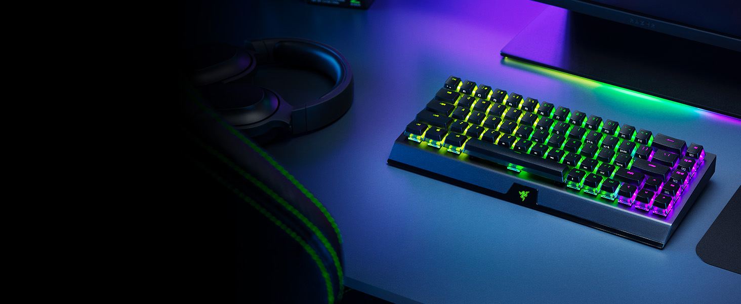 Бездротова ігрова миша Razer Basilisk V3 Pro з оптичним сенсором Focus Pro 30K, колесом HyperScroll та RGB-підсвіткою Chroma, чорна