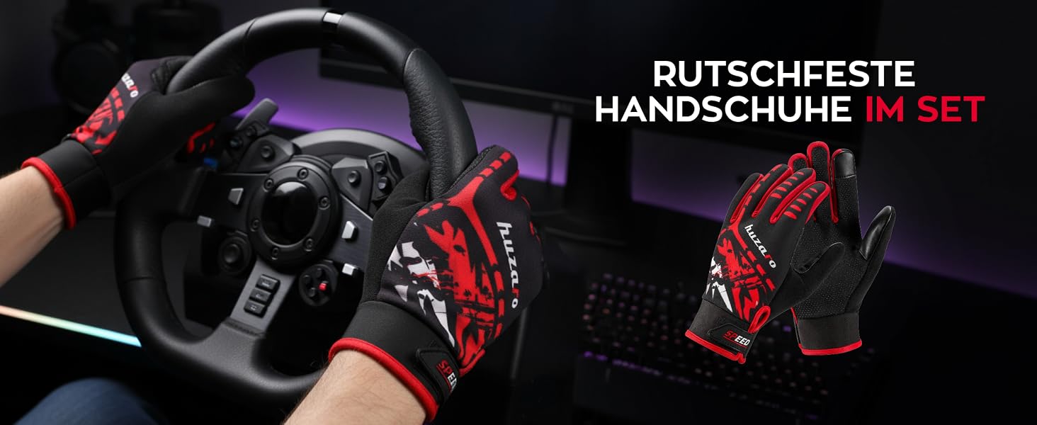 Сім-рейсинг кокпіт huzaro Speed 6.0 з кріпленням для монітора до 50