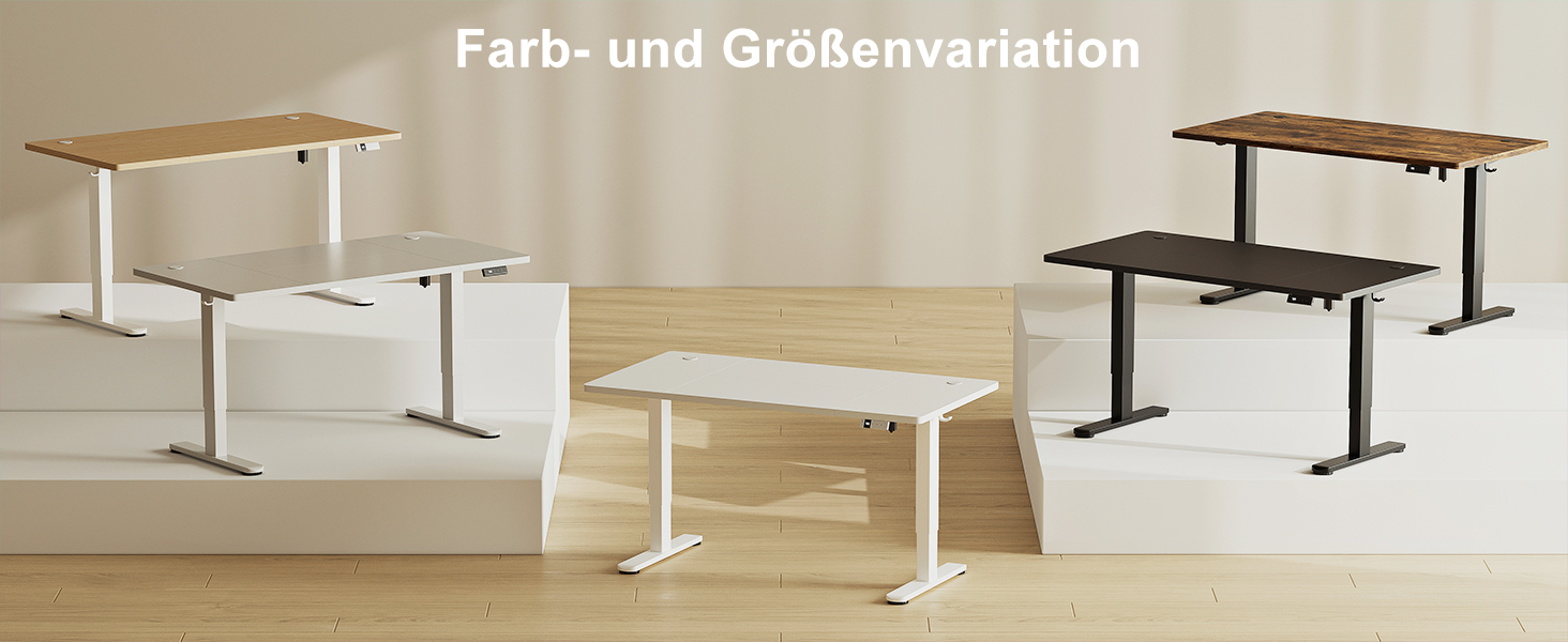 Електричний стіл Devoko з регулюванням висоти 200x80 см, білий, з USB-C зарядкою та органайзером для кабелів