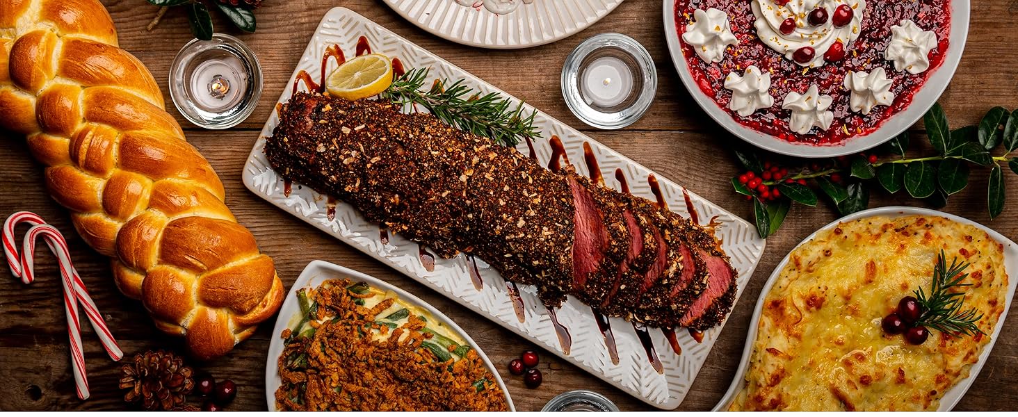 Термометр для м'яса з дистанційним моніторингом 130 м, для гриля, духовки, коптильні та кухні, термометр для гриля, IPX7 водонепроникний, відстеження температури в реальному часі, сумісний з iOS/Android, сріблясто-сірий