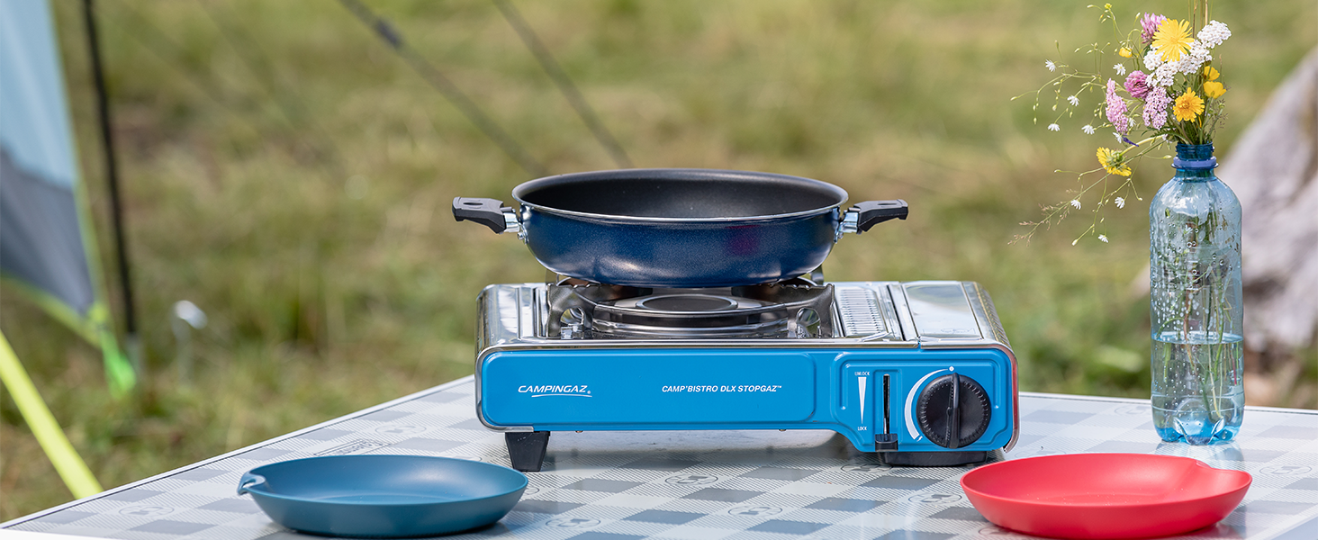 Газовий набір для кемпінгу Campingaz Camp'Bistro з 1 пальником, 2200 Вт, у кейсі