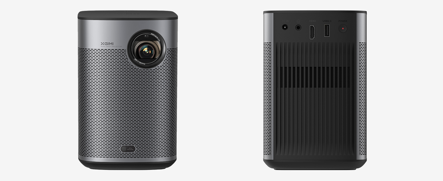 XGIMI Halo+ Mini: Портативний проєктор Full HD 1080p з Android TV, акумулятором 700 ISO Lumen, Harman Kardon, автофокусом, WiFi, Bluetooth та 3.5mm аудіо