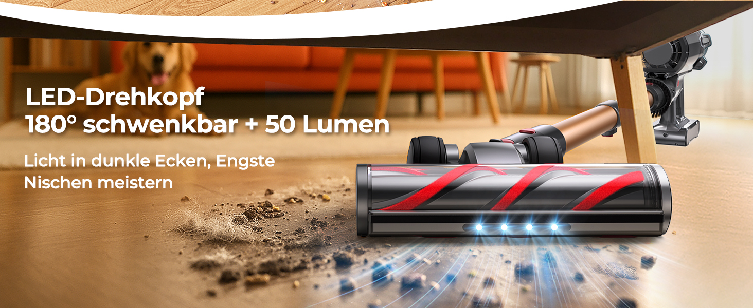 Бездротовий акумуляторний пилосос Fieety 8-в-1: потужне всмоктування 50kPa, 600W, 65 хвилин роботи, 1.6L, без мішка, для дому та авто, з турбощіткою та базою для зарядки. Ідеально для видалення шерсті тварин, килимів та твердих поверхонь.