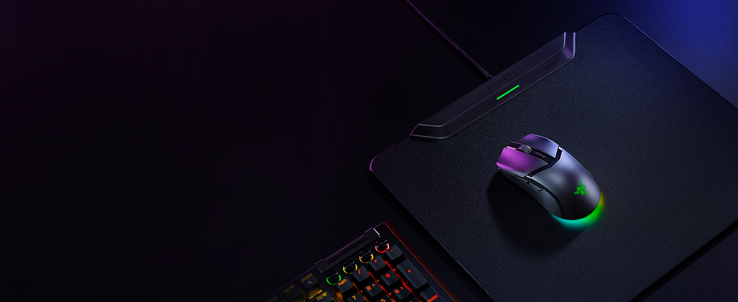 Ігрова миша Razer Cobra HyperSpeed: легка дротова миша з Chroma RGB, оптичними перемикачами 3-го покоління, вагою 57 г, чорна