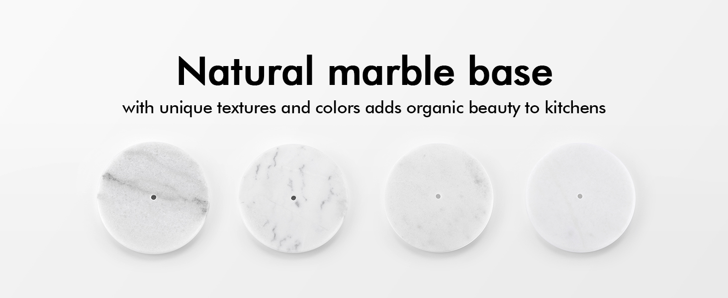 Тримач для паперових рушників KES з мармуром та нержавіючої сталі SUS304, настільний, золотого кольору, 14 см (KPH100S14B-2)