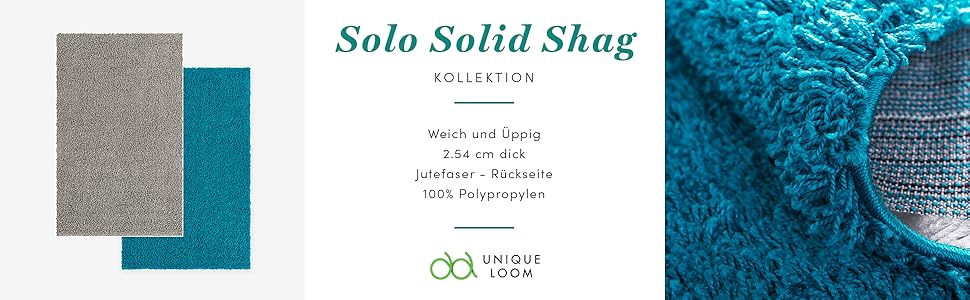 Унікальний сучасний плюшевий килимок Loom Solo Solid Shag, поліпропілен, графітовий сірий, 100 x 160 см