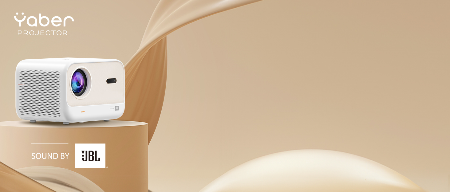 JBL Beamer Sound: LED проєктор Yaber L2s з автофокусом, WiFi 6, Bluetooth 5.1 для домашнього кінотеатру