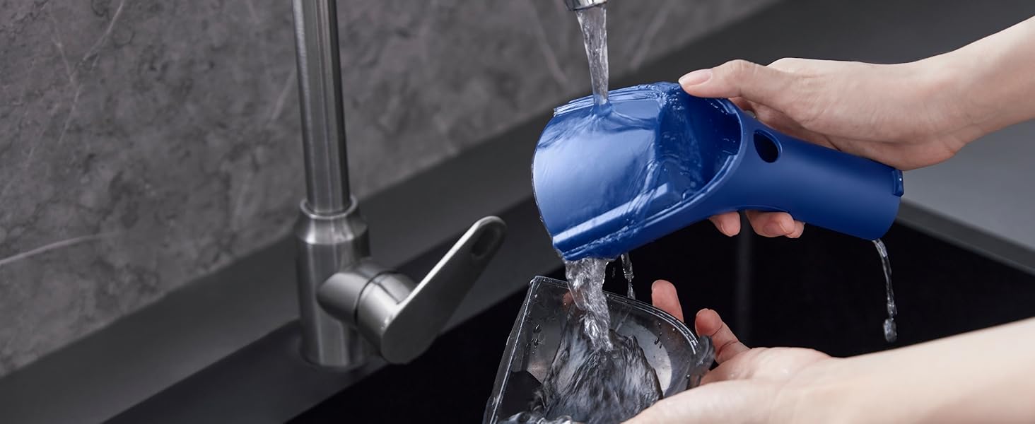 Пилосос-мийник Eureka NEY100: для килимів, диванів, оббивки та авто | Можливість миття та сушіння | 12500Pa, 1.5L бак, формула для чищення