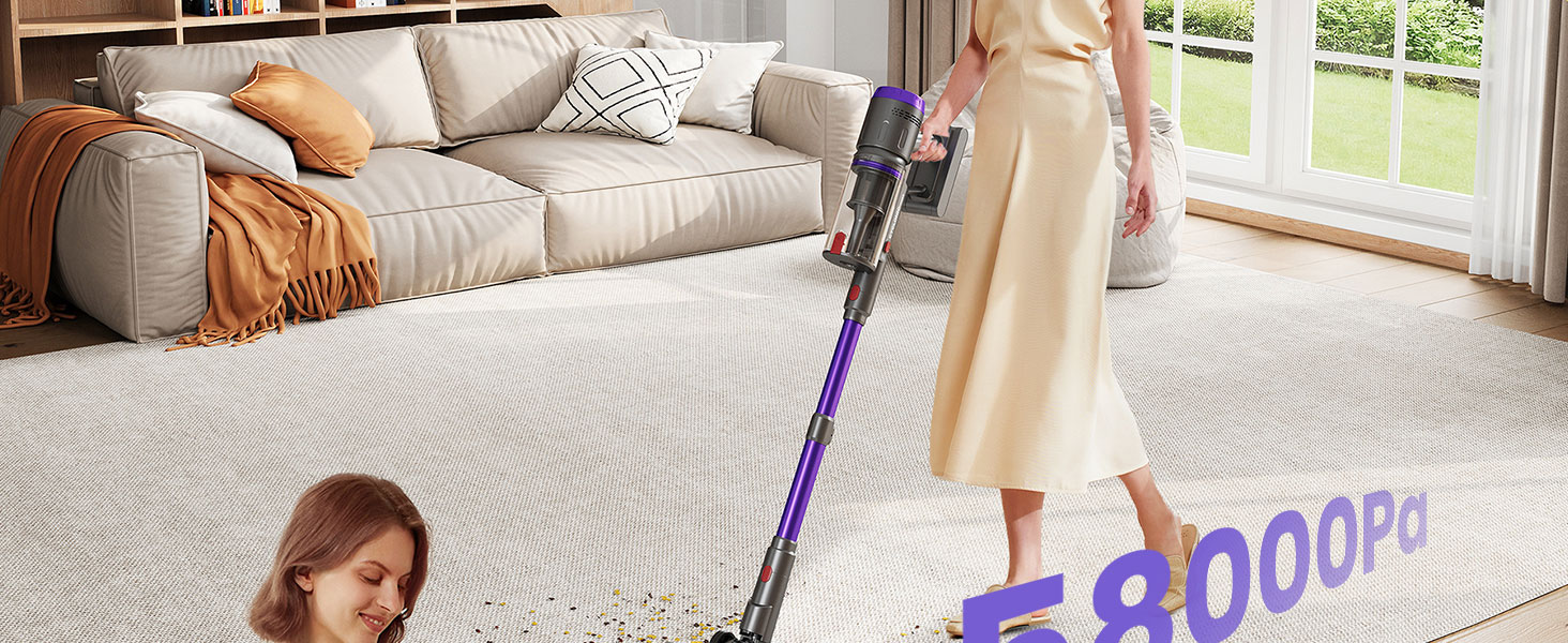 Бездротовий пилосос Circlio Akku 600W з акумулятором, 58000Pa, 75 хв, з насадкою FurTornado™ Mini та станцією для зарядки, гнучкий згин, самостійна підставка, для килима, твердої підлоги, шерсті тварин, щітка NOVAX T80 Flex для видалення кліщів