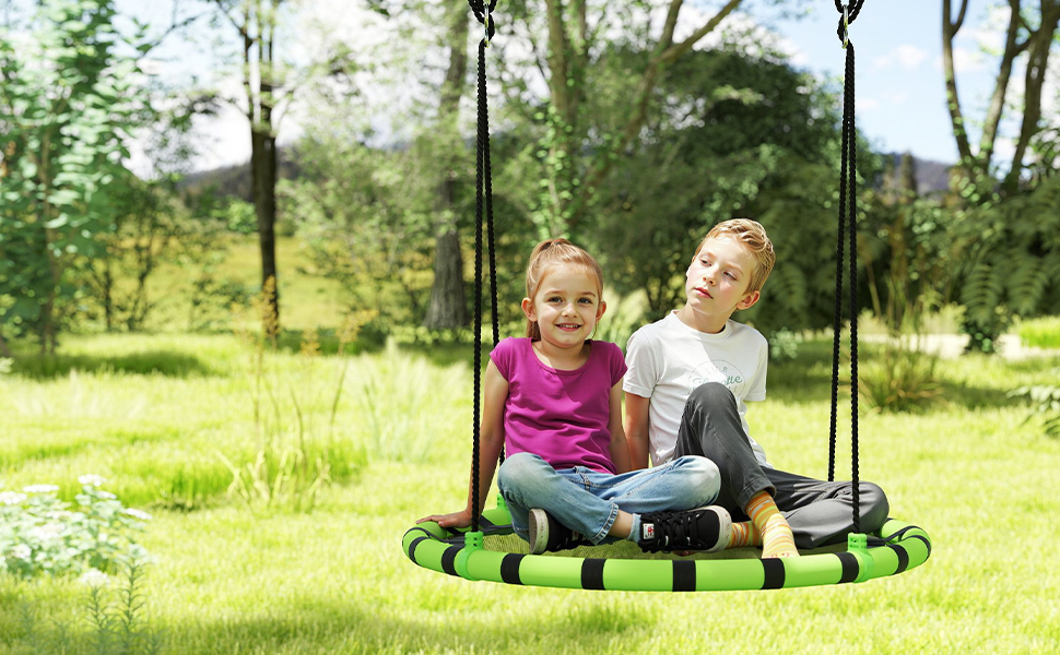 Шоукель AIYAPLAY Ø100 см, регульована висота, до 150 кг, довговічна, стійка до погодних умов, для дітей та дорослих (Outdoor/Indoor)