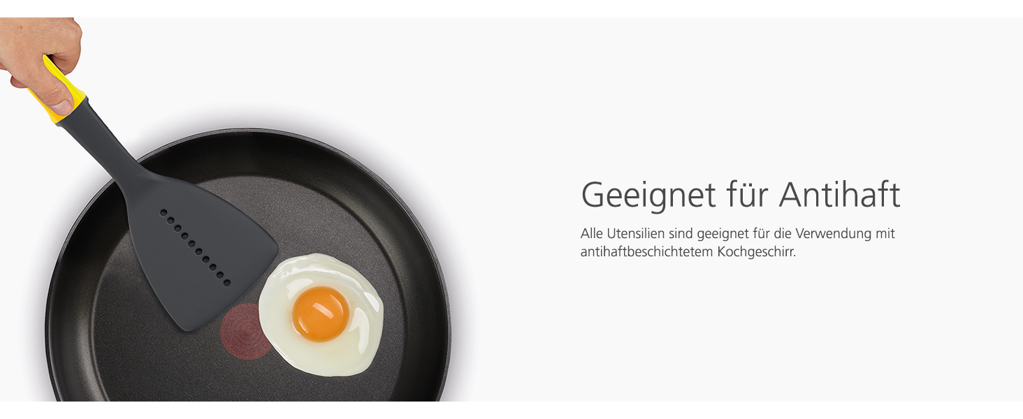 Набір кухонних аксесуарів Joseph Joseph Elevate, 6 предметів, сірий (з щипцями)