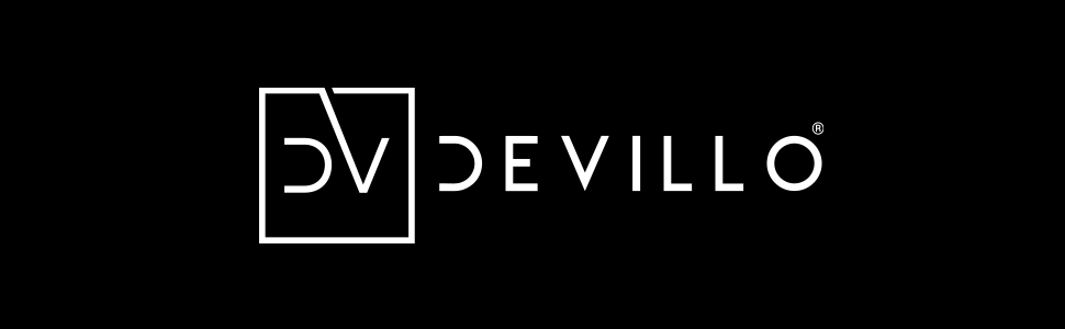 Набір валіз Devillo Hard shell 4 шт. S-M-L-XL, чорний - валіза на візок, замок, 4 колеса, тверда оболонка ABS, телескопічна ручка