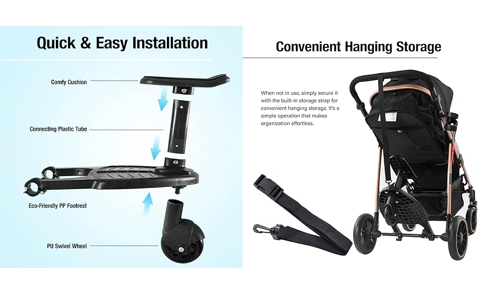 Дитяча коляска 3 в 1 Kinderwagen V9 Black (Комплект)